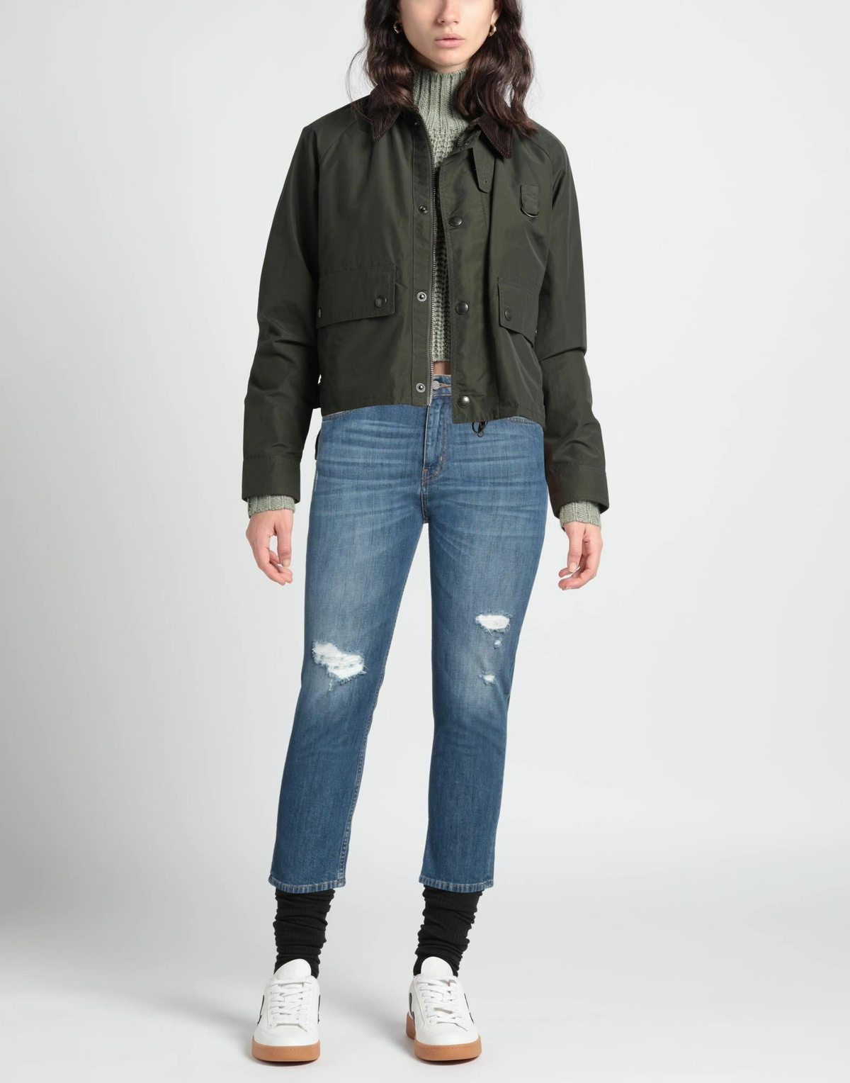 Manila Grace Womens Jeans in Blue