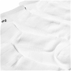 WTAPS Men's Skivvies 04 3-Pack Half Sock in White 