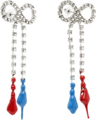 Ottolinger Laced Bow Earrings