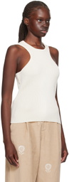 Soulland Off-White Nova Tank Top