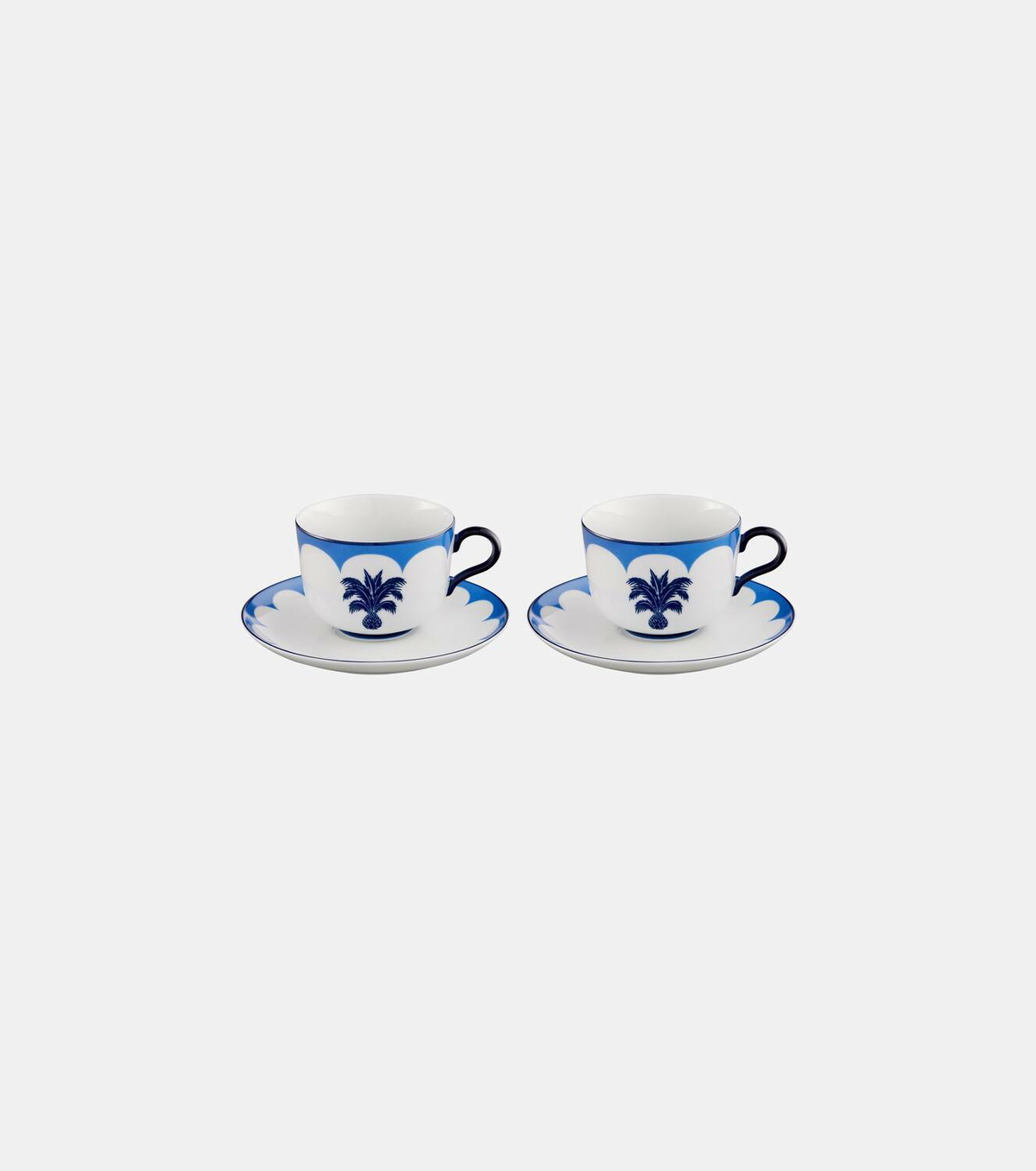 Aquazzura Casa Jaipur set of 2 teacups and saucers