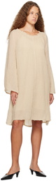 by Malene Birger Beige Emoras Midi Dress