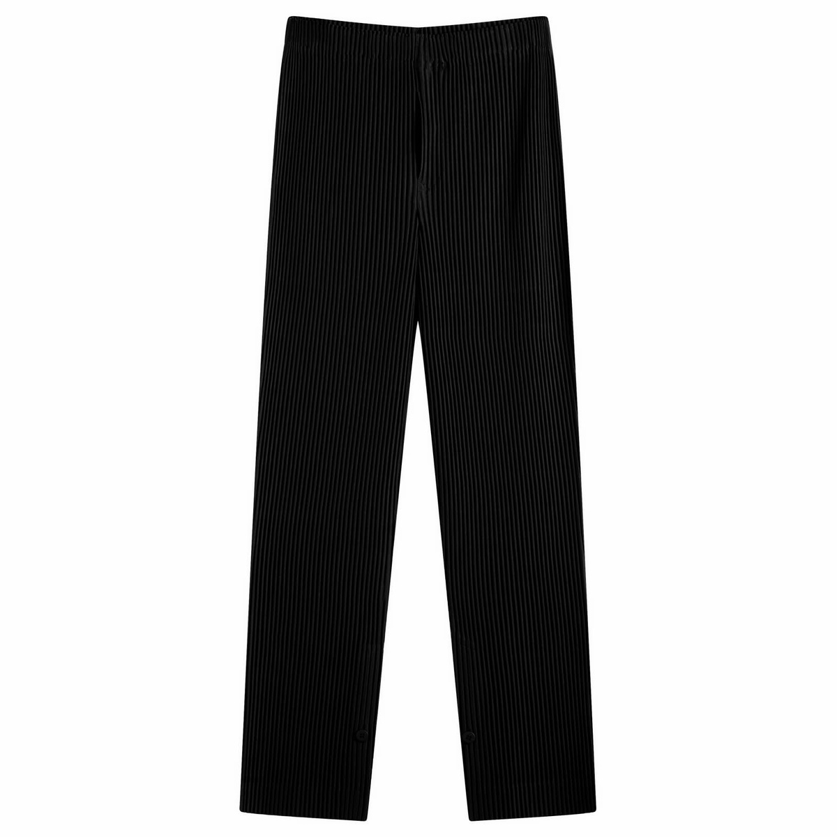 Homme Plissé Issey Miyake Men's Pleated Snap Trousers in
