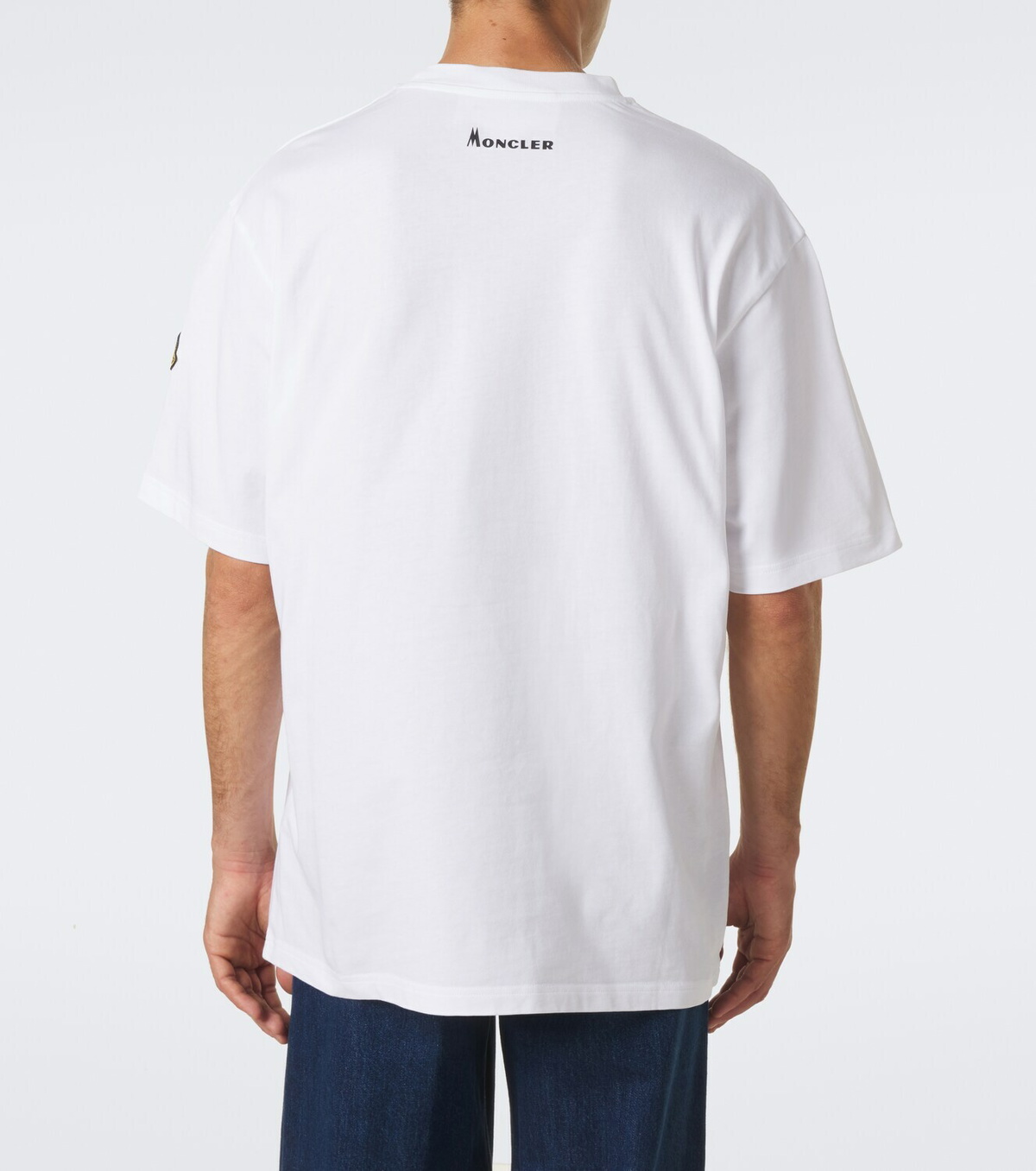 Moncler Logo printed cotton jersey T-shirt