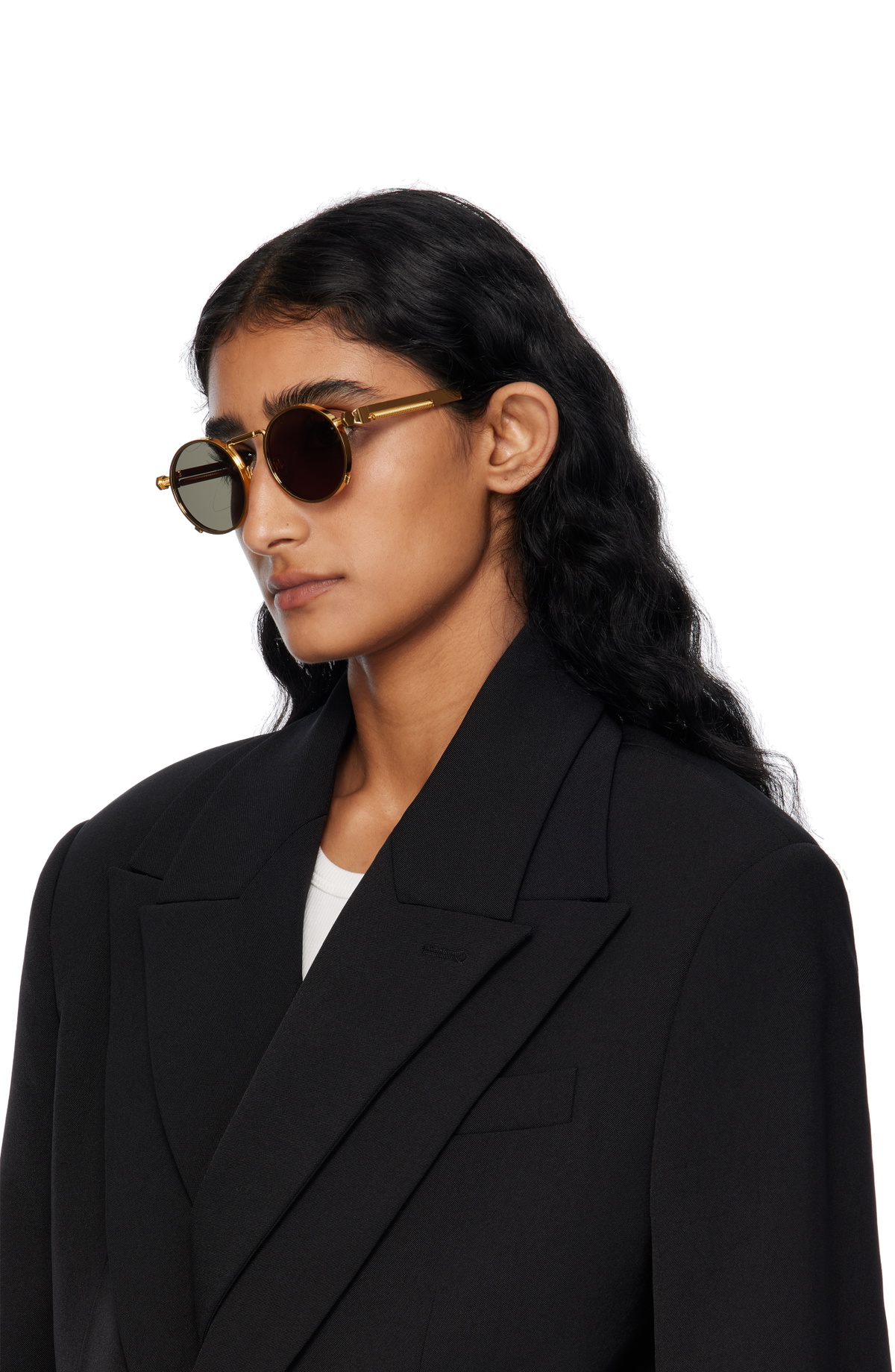 Jean Paul Gaultier Gold 'The 56-8171' Sunglasses