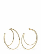 MARINE SERRE - 6.5cm Moon Hoop Earrings