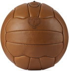 Modest Vintage Player Tan Leather Retro Heritage Soccer Ball