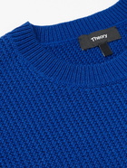 Theory - Ribbed Merino Wool Sweater - Blue