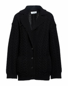 Laneus Womens Cardigan in Black