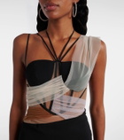 Nensi Dojaka Sacha corset minidress