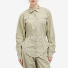 Holzweiler Women's Cyra Shirt in Green