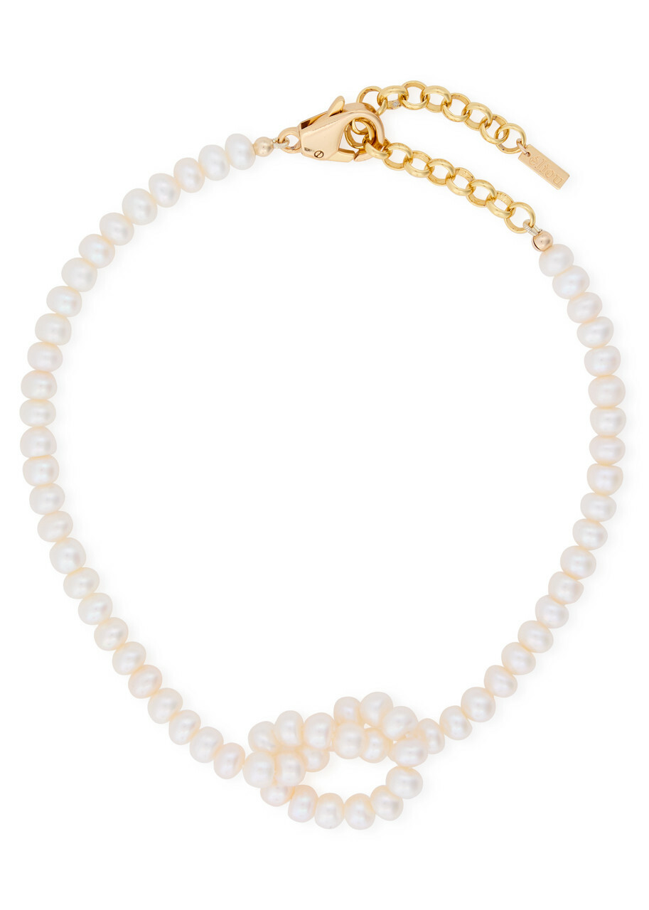 Eliou Nudo Knotted Pearl Necklace - One Size éliou