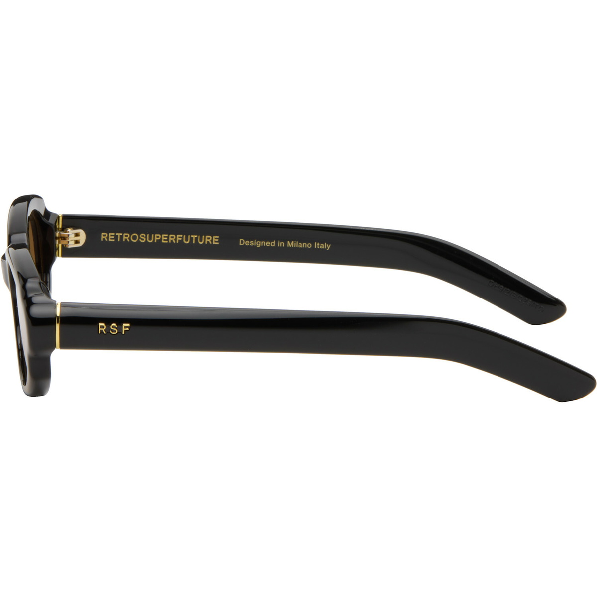 RETROSUPERFUTURE Black Esatto Sunglasses