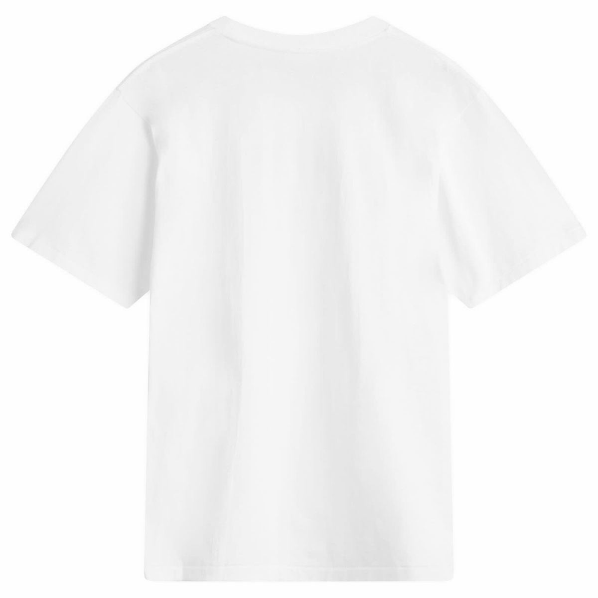 A Bathing Ape Men's Abc Camo College T-Shirt in White X Blue