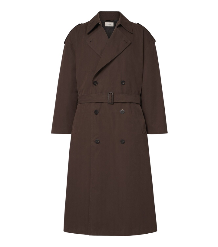 Photo: The Row Mischa cotton trench coat