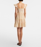 Rixo Sideny floral cotton minidress