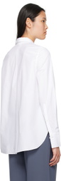 Mark Kenly Domino Tan Studio White Bertine Shirt