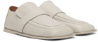 Marsèll White Spatola Loafers