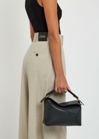 Loewe Puzzle Edge Small Leather top Handle bag - Black - One Size
