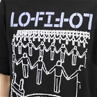 Lo-Fi Men's Leader T-Shirt in Black