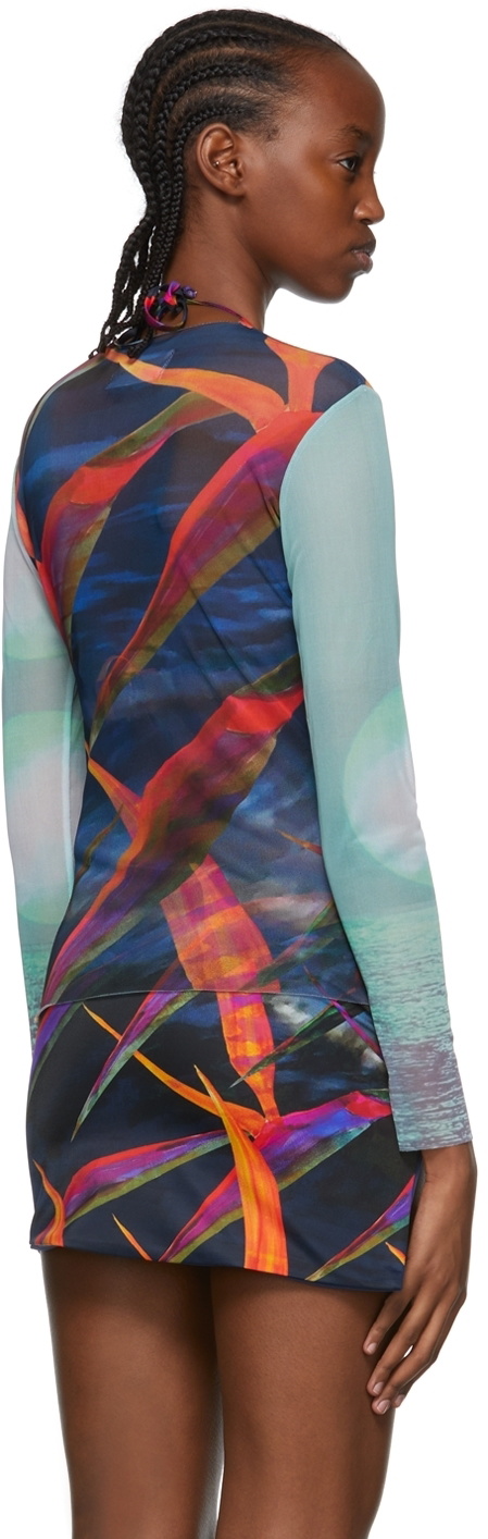 Louisa Ballou Multicolor Polyester T-Shirt