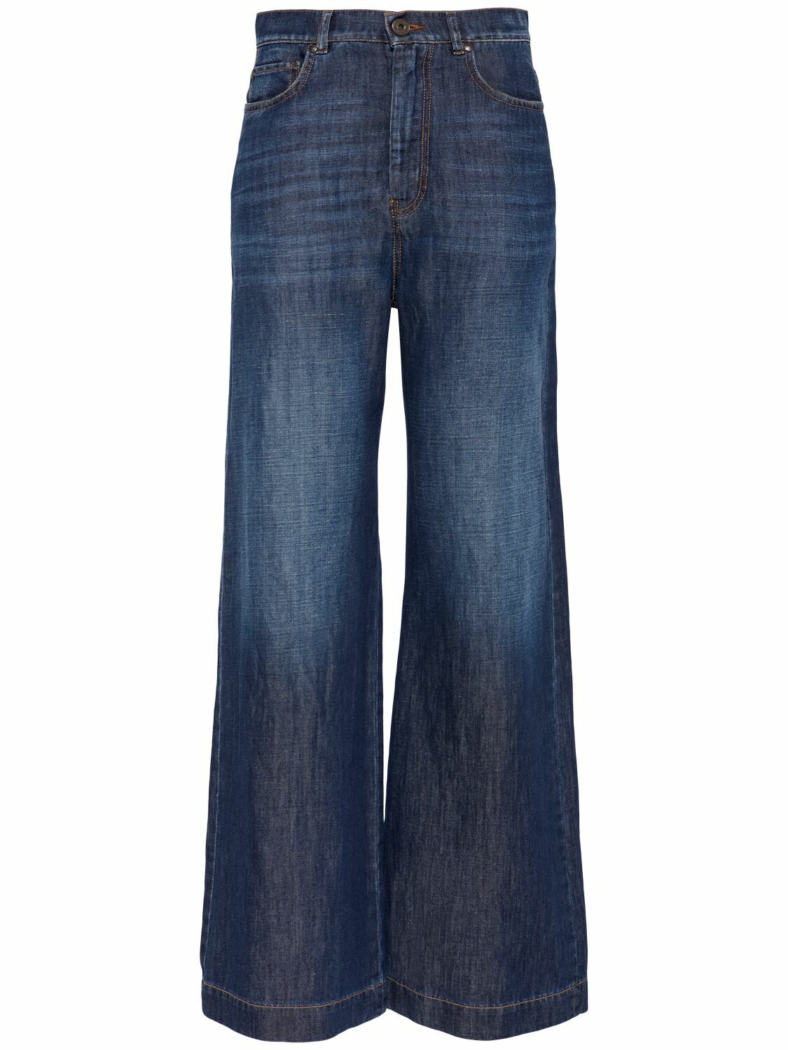 ★Weekend Max Mara★Volpino デニムワイドジーンズ WEEKEND MAX MARA Volpino Wide Denim Jeans Weekend Max Mara