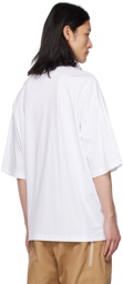 Lanvin White Curb Lace T-Shirt