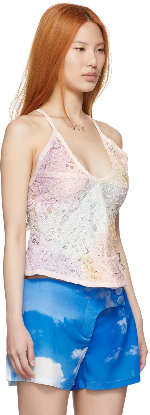 Rose Murdoch Multicolor Bee Tank Top