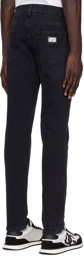 Dolce&Gabbana Black Slim-Fit Stretch Jeans