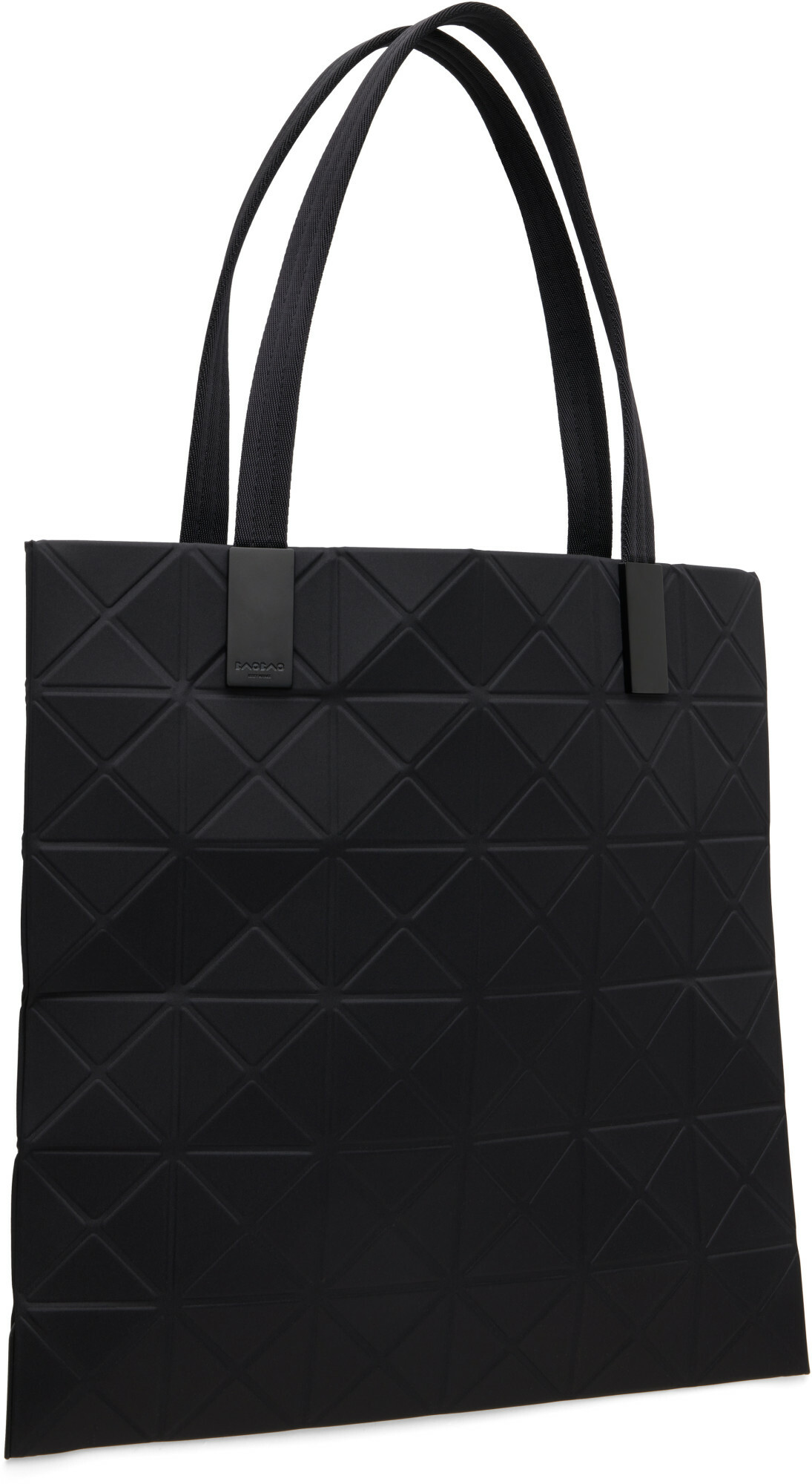 BAO BAO ISSEY MIYAKE Black Track Tote
