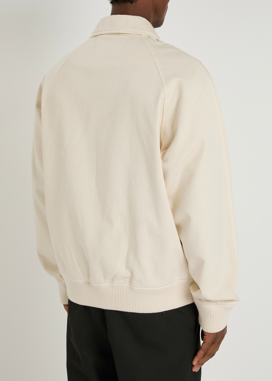 Axel Arigato Roman Logo-appliquéd Twill Jacket Beige