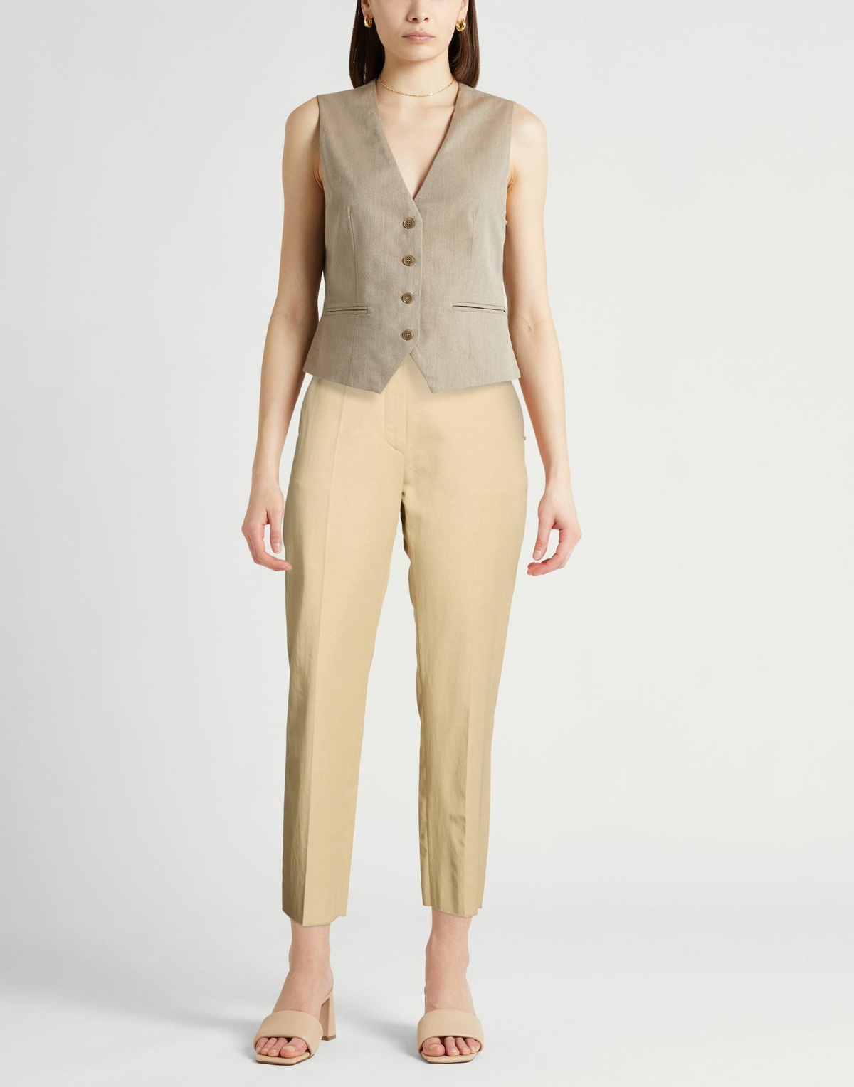 Sportmax Womens Pants in Beige