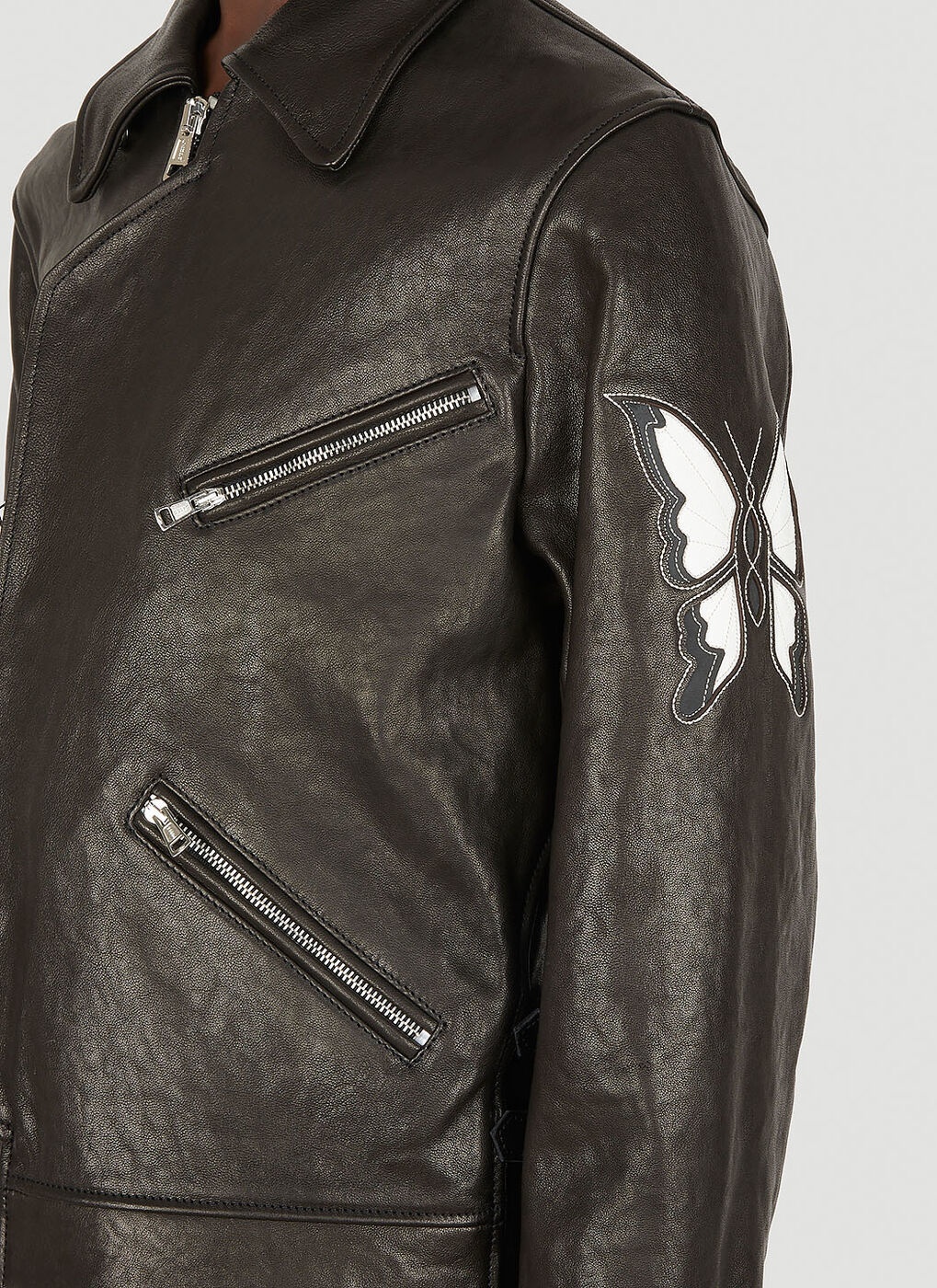 Demon Leather Jacket in Black Our Legacy