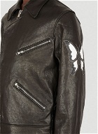 Demon Leather Jacket in Black