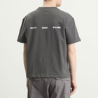 KA_YO_Prototype Men's Boxy Logo T-Shirt in Off Black
