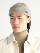 Loro Piana - Logo-Appliquéd Storm System® Cashmere Beanie - Gray