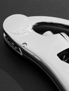 L'Atelier Du Vin - Up & Down Silver-Tone and Leather Corkscrew and Champagne Stopper Set