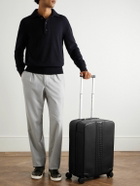 Serapian - Mosaico-Detailed Full-Grain Leather Carry-On Suitcase