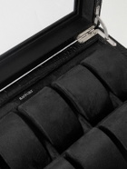 Rapport London - 10-Piece Croc-Effect Leather Watch Box