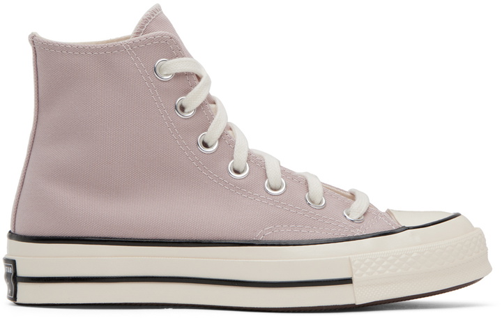 Photo: Converse Pink Chuck 70 Hi Sneakers