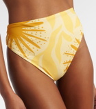 Cala de la Cruz Lulu printed bikini bottoms