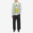 MARKET Men's Smiley Marionette Crew Sweat in Ash