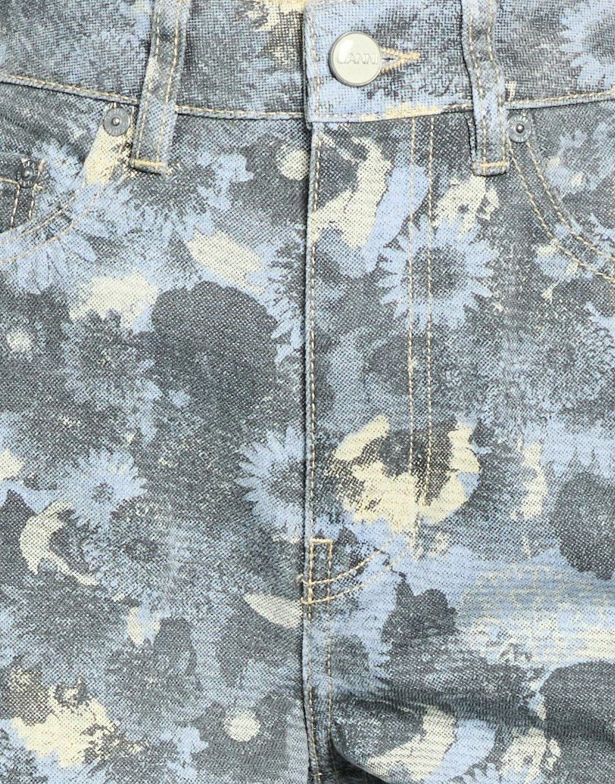 Ganni Womens Jeans in Blue