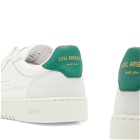 Axel Arigato Men's Dice Lo Sneakers in White/Green