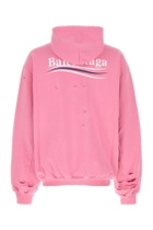Balenciaga Pink Cotton Oversize Sweatshirt