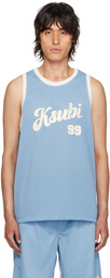 Ksubi Blue Clubhouse Pick Up Tank Top