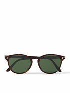 TOM FORD - Lewis Round-Frame Tortoiseshell Acetate Sunglasses