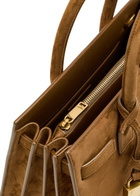 Saint Laurent Sac De Jour Suede top Handle bag - Orange - One Size