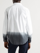 Portuguese Flannel - Dip-Dyed Cotton-Flannel Shirt - White