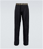 Versace - Barocco silk twill pajama bottoms